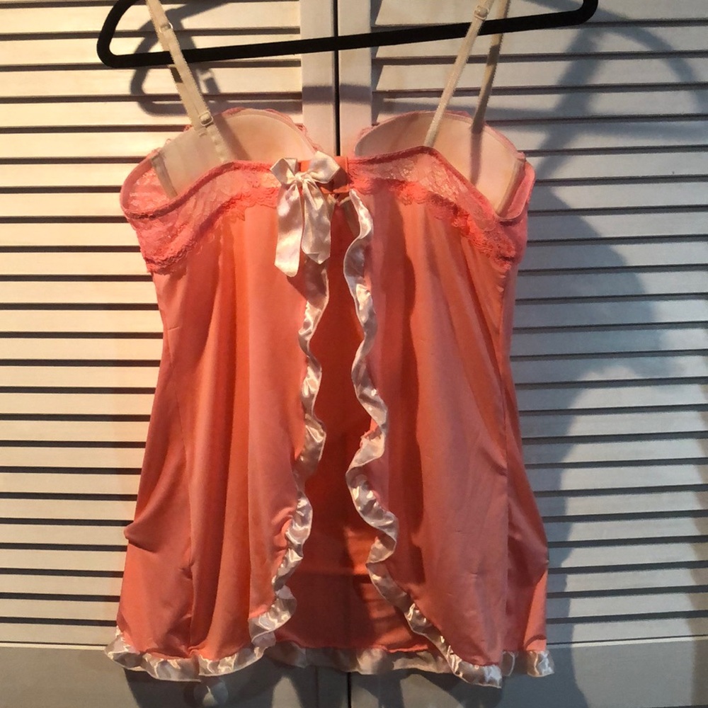 Flirty coral Lingerie
